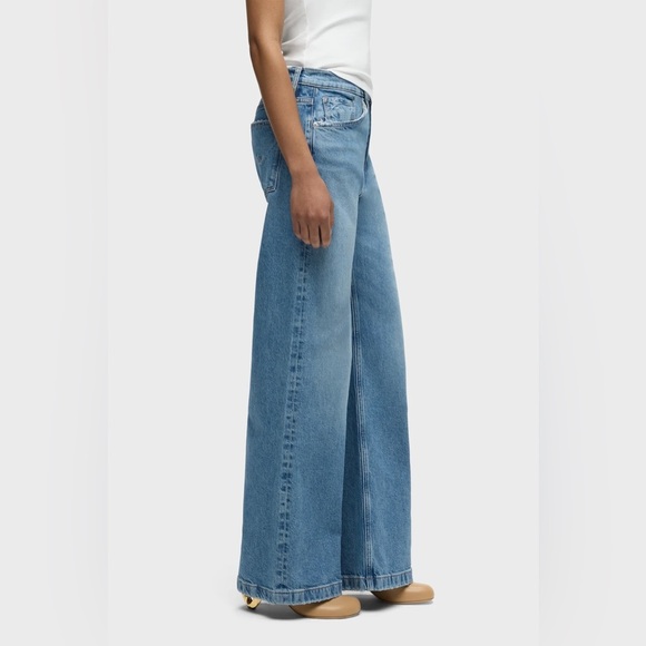 Hudson Jodie Loose Fit Wide Leg Jean in Goddess size 31 - Picture 8 of 13